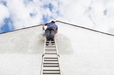 Peinture extérieure à Vicques — façades et ravalement